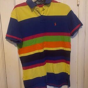 Ralph Lauren Bright Multi-Stripe Polo Shirt